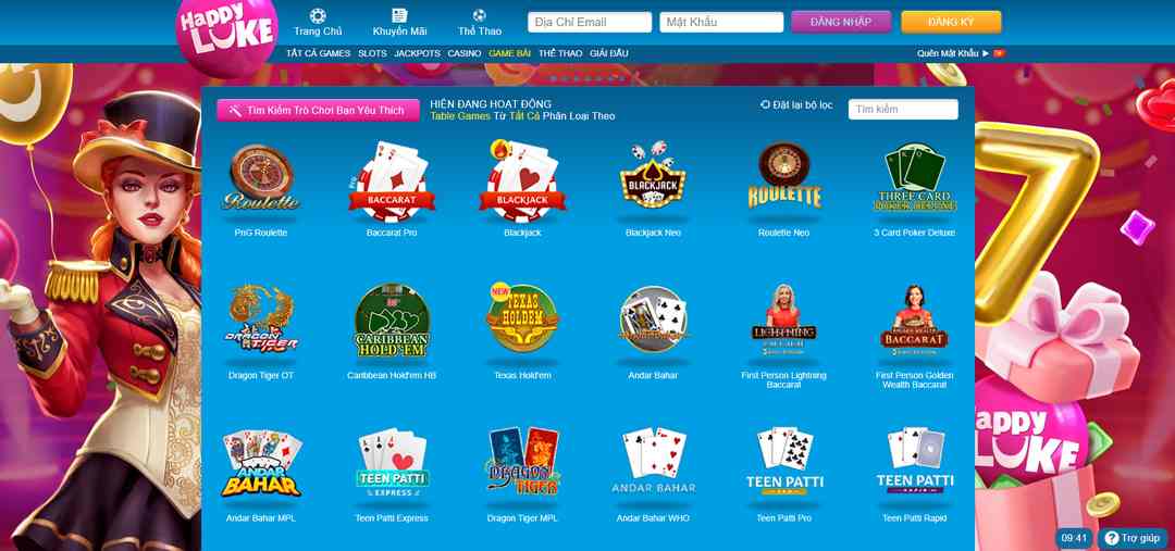Happyluke - Ngôi sao lớn trong làng cờ bạc quốc tế 